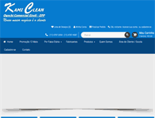 Tablet Screenshot of kamiclean.com.br